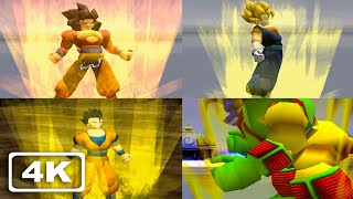 Dragon Ball GT Final Bout - All Characters Ultimate Attacks (4K) 