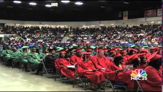 Sailor surprises sister at high school graduation