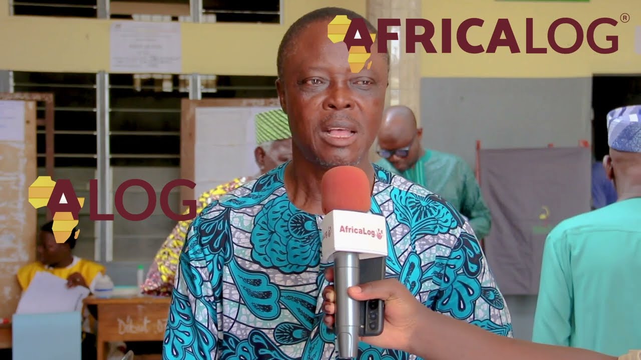 Le chef de quartier de Maria-Gléta, Claude Kpede, s’exprime sur le déroulement du scrutin