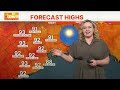 Houston enjoys sunny skies before rain returns Monday