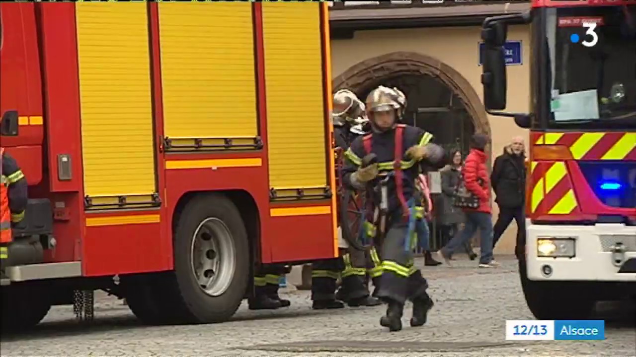 VIDEO - Strasbourg:  exercice-incendie à la Cathédrale Notre-Dame de Strasbourg en 2017