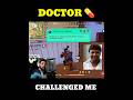 DOCTOR 💊 CHALLENGED ME IN LIVE 😱 #shorts #freefireshorts