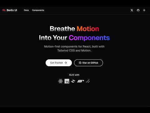 Berlix UI: Framer