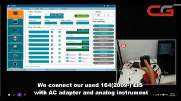 Use ME9.7 data to generate  EIS W164(2009-)