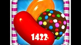 Candy Crush - Level 1422 - 2 Stars - No Booster