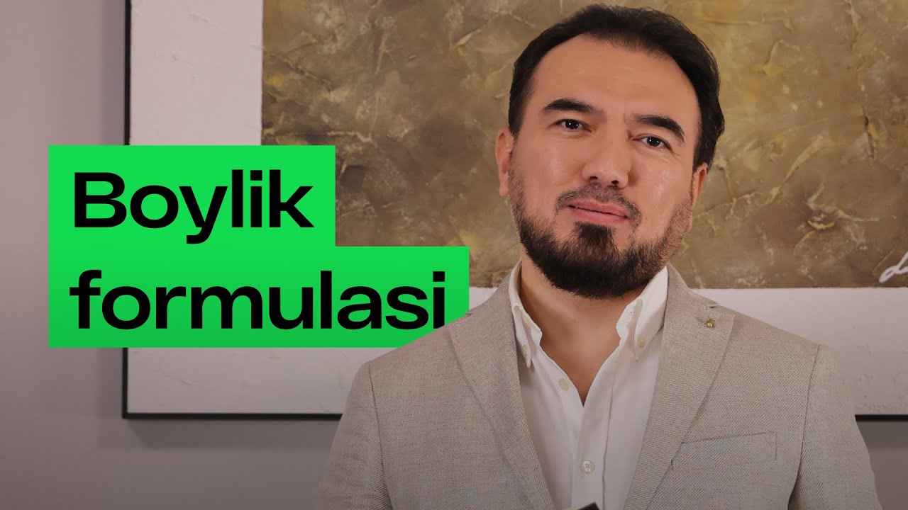 Boylik va kambag'allik formulasi | Nega biz keragidan ortiq xarajat qilamiz?