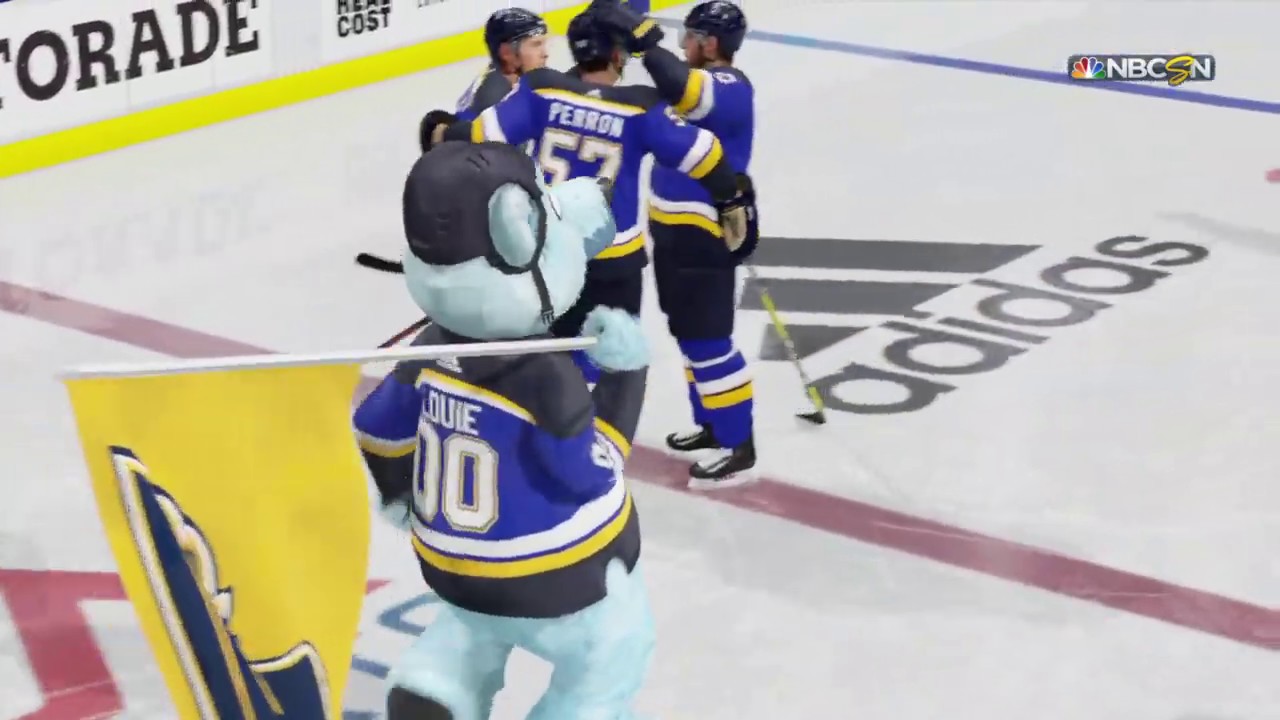 NHL 19 St. Louis Blues Mascot Louie YouTube