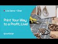 Print Your Way to Profit, Live