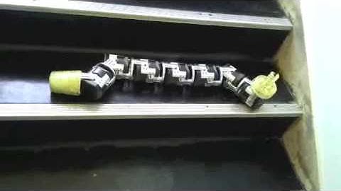 Hyper redundant snake robot - stair climbing