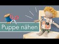 Puppe Kalle nähen mit kostenlosem Schnittmuster!