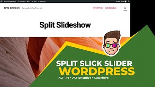 Create Split Slick Slider In Wordpress using ACF + Gutenberg