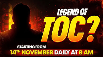Legend Of TOC Aa Rahe Hai GATE 2026 Crash Course Mein 🤩