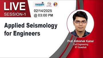 Applied Seismology for Engineers