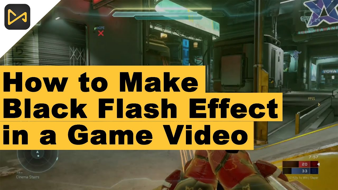 How to Make a Black Flash Effect in a Game Video YouTube