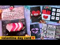 Valentine's day greeting card / Valentine's day gift ideas / Valentine day card for boyfriend #craft