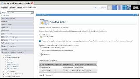 TSPM & DataPower Part 4- Distributing the policy.mov