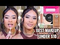 FULL FACE NOTHING OVER $10 ✨AFFORDABLE DRUGSTORE MAKEUP TUTORIAL + BRUSHES | DRUGSTORE MUST HAVES 😍