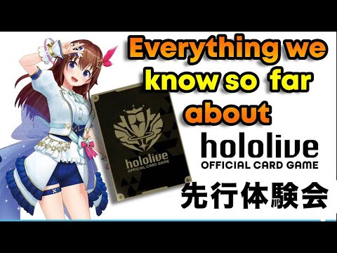 Everything We Know About the Official Hololive Card Game - Releasing September 2024