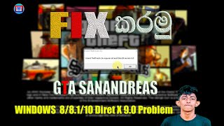 Download lagu How to Fix Gta Sanandreas Requires Diretx 9.0 Problem in Windows 8/8.1/10