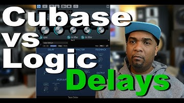 Cubase vs Logic Pro X - Delay Plugin Comparison | DAW