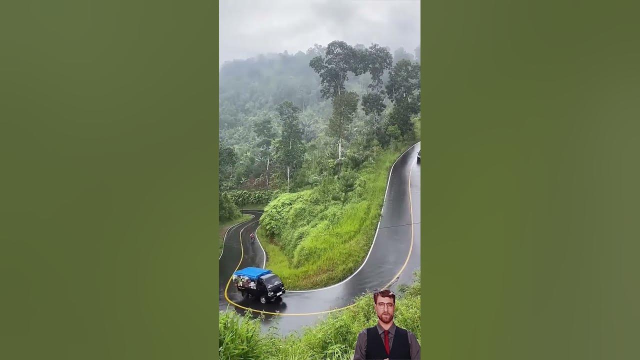 "The Most Beautiful Road You Should Never Relax On! #remix #shorts