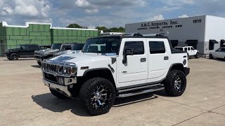 2008 Hummer H2 SUT Luxury - 46k miles - White with Sedona