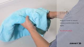 How To Wash The Zamst A2-Dx, Ankle Brace