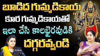 Sravanthi -  బూడిద గుమ్మడికాయ , కూర గుమ్మడికాయతో ఇలా చేసి కాలభైరవుడికి దగ్గరవ్వండి | Red TV Subham