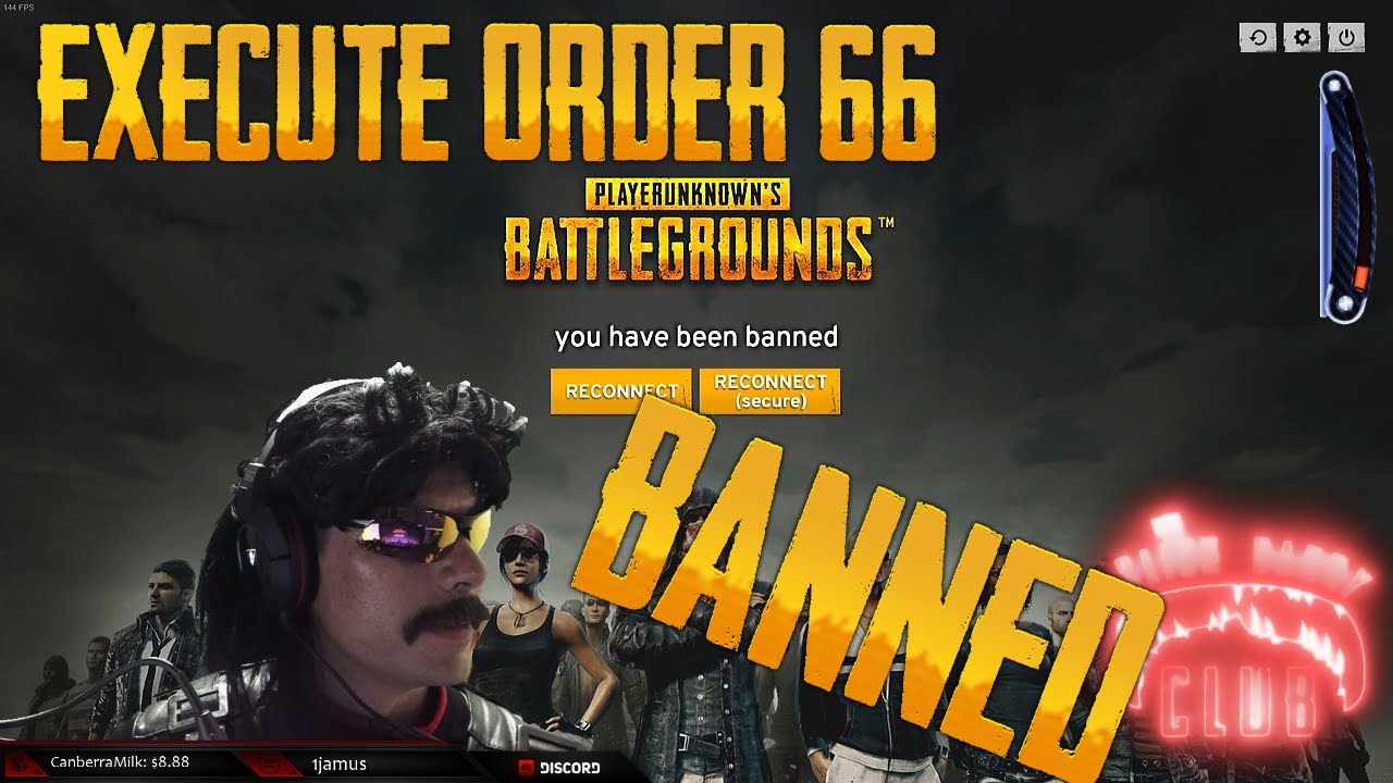 DR DISRESPECT - BANNED - FROM PUBG | Dev Vs. Doc (Twitter Battle) - 