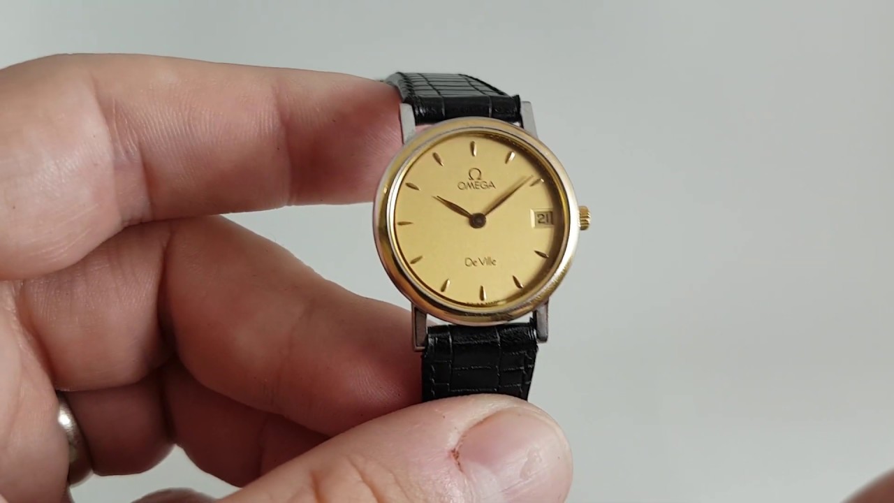 omega deville vintage watch