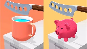 ASMR Cutting Game! Relaxing sounds! Satisfying Video