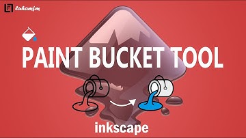 How to Use the Paint Bucket Tool || Fill bounded areas in Inkscape.