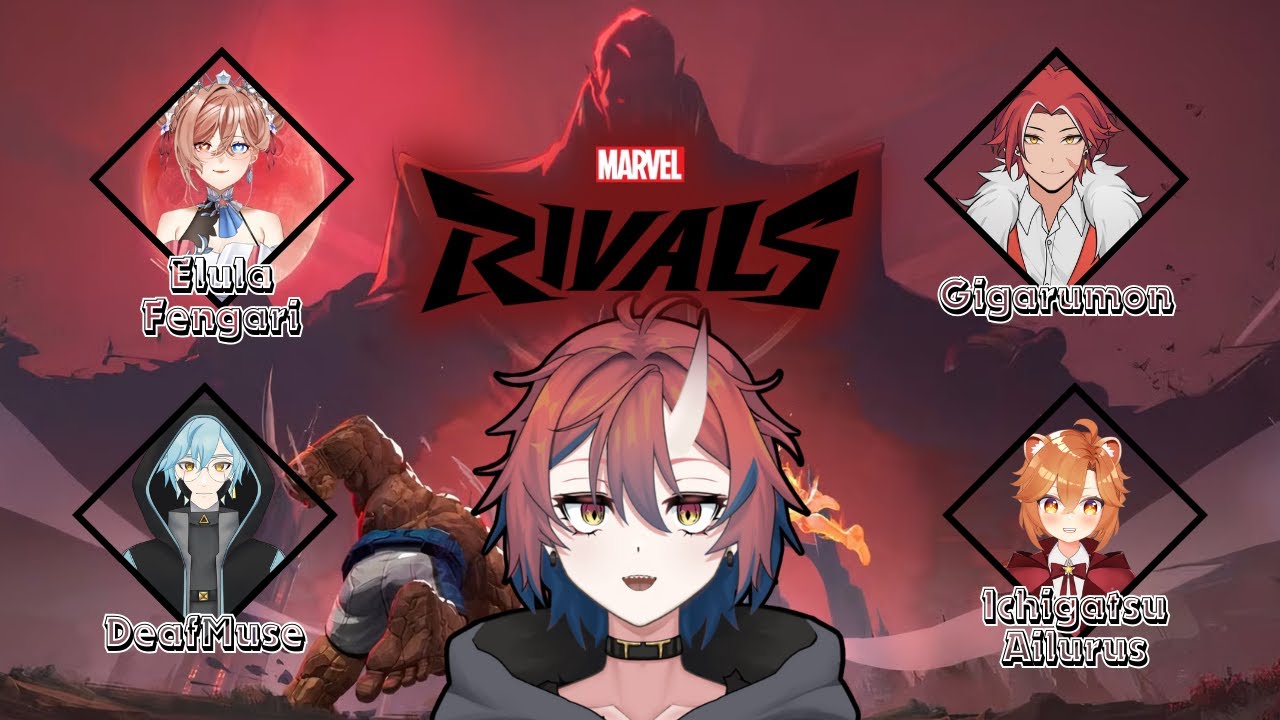 【MARVEL RIVALS】Collab stream! hosted by @ElulaFengari 【Tato Teito ...