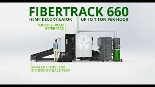 FiberTrack 660 Modular Hemp Decortication