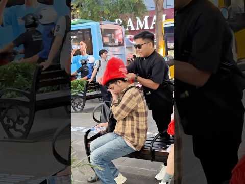 Prank Covering People S Heads Viralshort Funny Trending