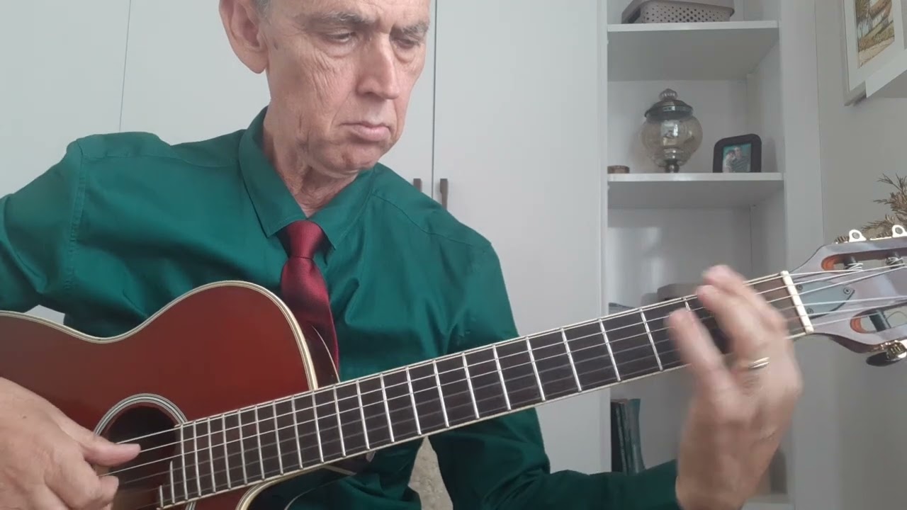 Uma valsa dois amores, solo de violão, fingerstyle, (Dilermando Reis)