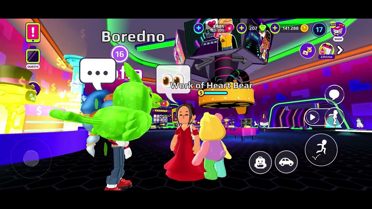 Playing pkxd with my friend :D @PKXDUniverse 