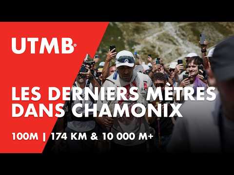 Ben Dhiman last winning stretch in Chamonix 😮‍💨 | HOKA UTMB Mont-Blanc 2026