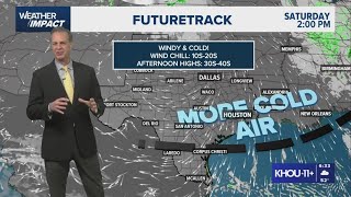 Weather Impact Update Tracking Another Burst Of Freezing Temps In Houston