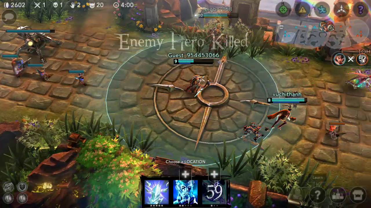 vainglory gameplay Reim Ice Skill