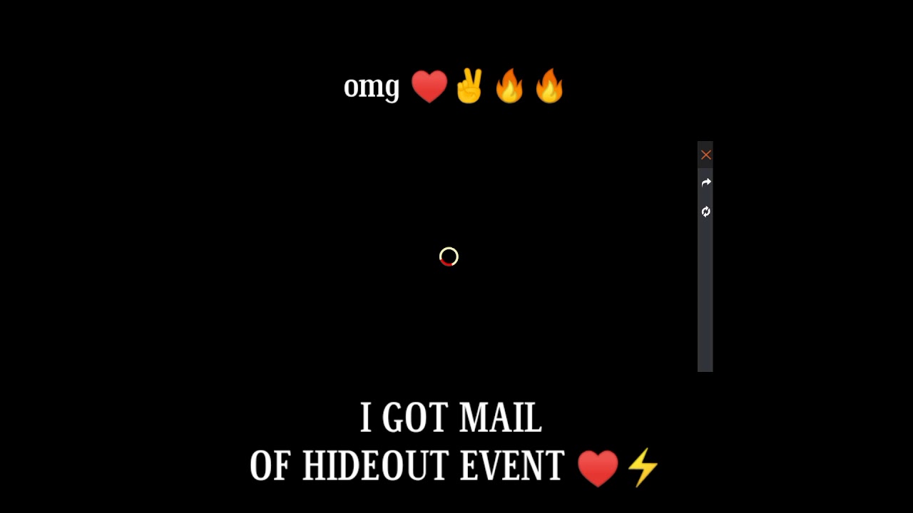 omg . . ❤️😂 hideout event in mail box 😱