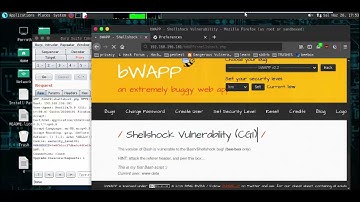A9 Using Known Vulnerable Components - Shellshock Vulnerability CGI