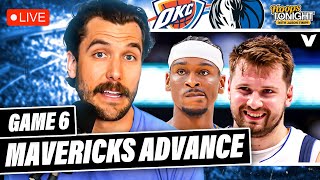 Thunder-Mavericks Reaction: Luka Doncic & Mavs SHOCK OKC, advance to WCF | Hoops Tonight