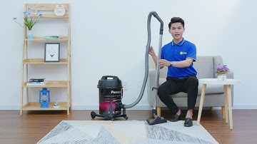 Review thiết bị công nghiệp - máy hút bụi Panasonic MC YL631RN46• Điện máy XANH.