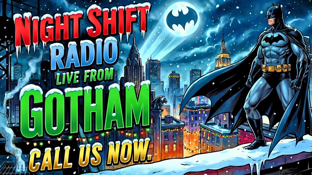 Night Shift Radio: Live From Gotham At Christmas | Batman Bedtime Stories