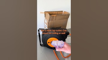Retractable Extension Cord Reel #vevor #tools #cord #reel #deals