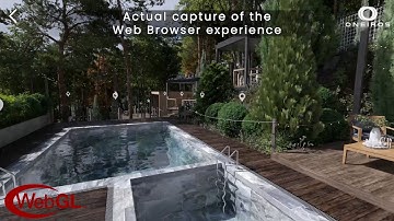 A realistic 3D Homestay Exterior Model running on WebGL | Oniri Tech Demo