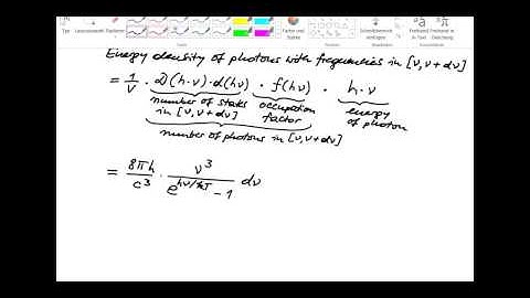 ThermoStat: 5.5 Photon gas
