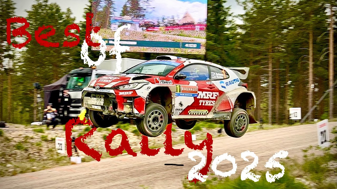 Best of Rally 2025, Jumps & Flat Out Action!