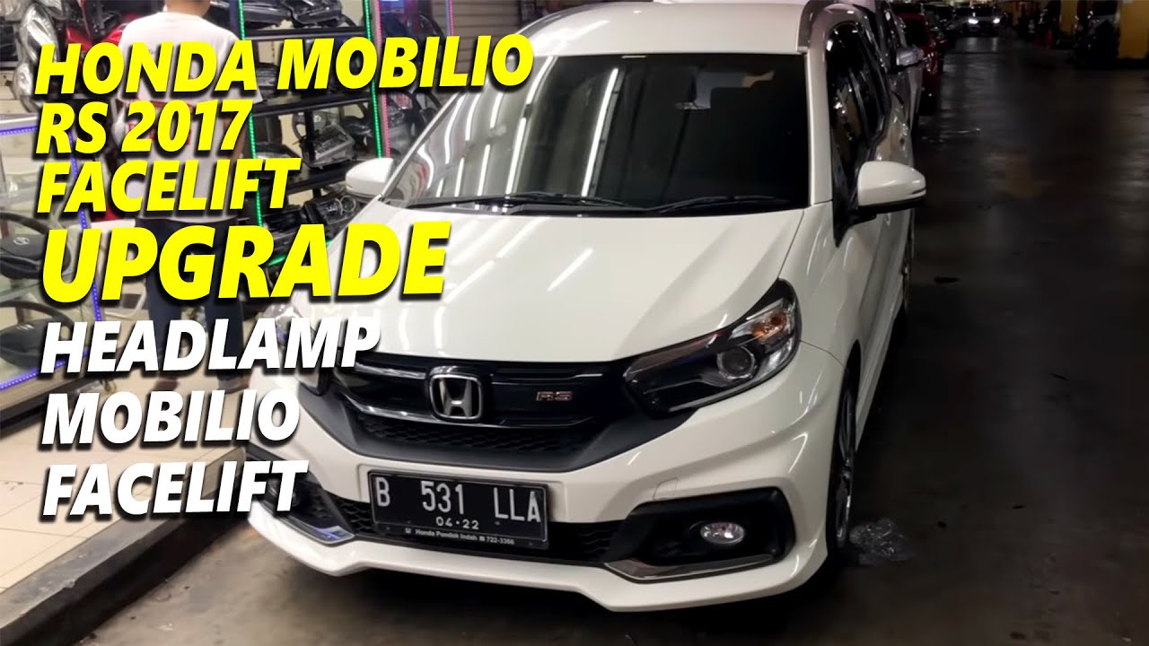 Honda Mobilio Rs 2017 Facelift Upgrade Headlamp Mobilio Facelift